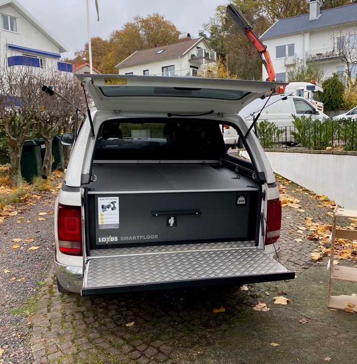 VW Amarok_smartfloor_dubbelgolv