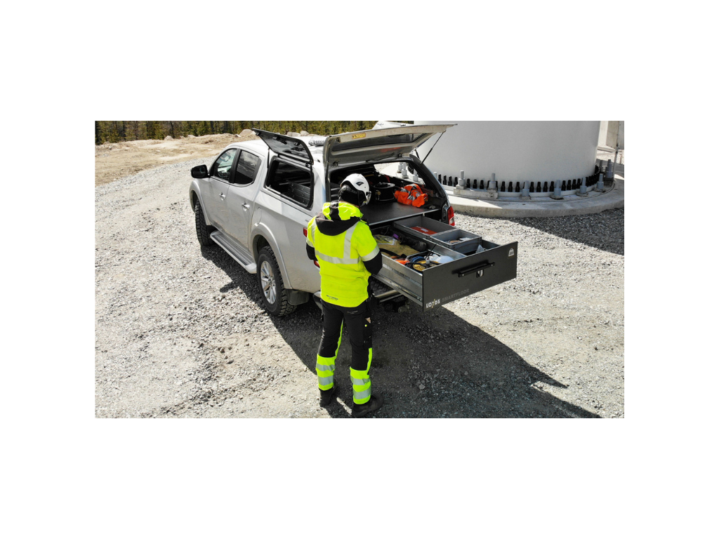 ford ranger styling flak smartfloor dubbelgolv